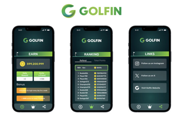 Web3ゴルフゲームGOLFIN、Telegram Mini Appをリリース