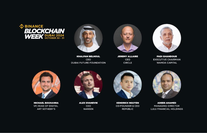 Binance Blockchain Week 2024、10月末ドバイで開催──Circle CEOら登壇