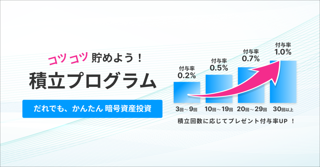 BIttrade 積立プログラム